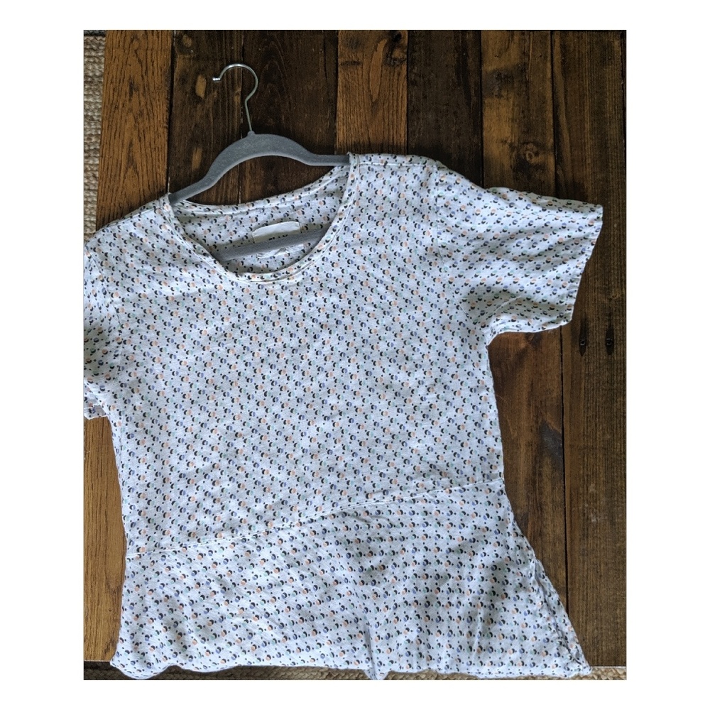 • Flax • Linen Multi-Colored Dotted Dress